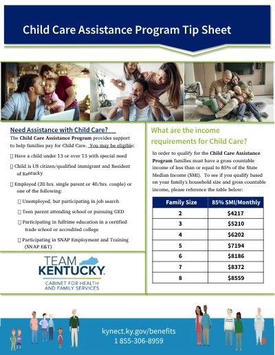 Child Care Assistance Program Tips